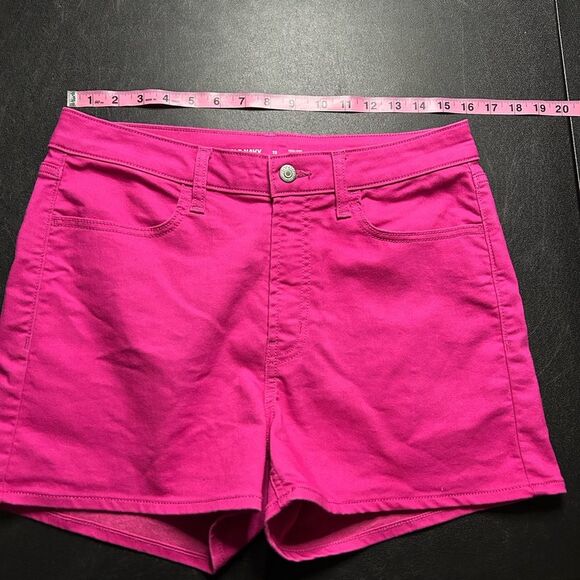 Old Navy High-Rise Wow Shorts in Hot Pink Size 12 - Picture 9 of 11